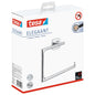 tesa ELEGAANT Towel Ring, Metal, Chrome-Plated, Includes Adhesive Solution