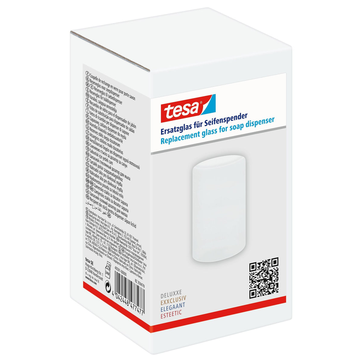 Botella de recambio de tesa para dispensadores de jabón Deluxxe, Exxclusiv, Elegaant y Esteetic