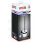 Soporte para escobilla de baño tesa MOON BLACK, negro mate, con solución adhesiva incluida
