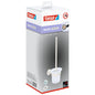 Soporte para escobilla de baño tesa MOON WHITE, blanco mate, con solución adhesiva incluida