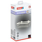 tesa MOON WHITE Shower Basket, Matte White, for the Shower and Bathtub