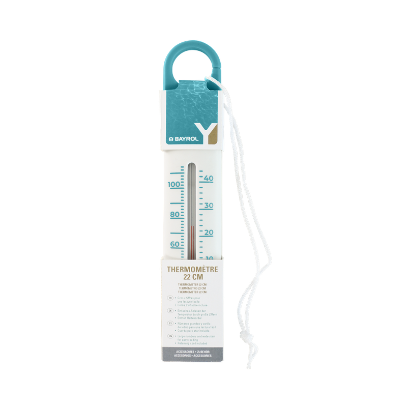 BAYROL termometer 22 cm | Pakke (1 stk)