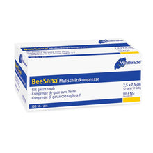 Compresa de gasa BeeSana®, no estéril, 12 veces (100 piezas)