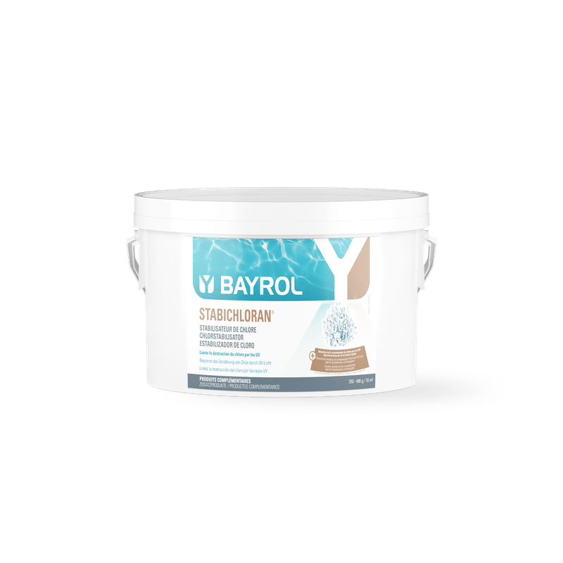 BAYROL Stabicloran® 3 kg Prevención de la pérdida de cloro y la luz solar