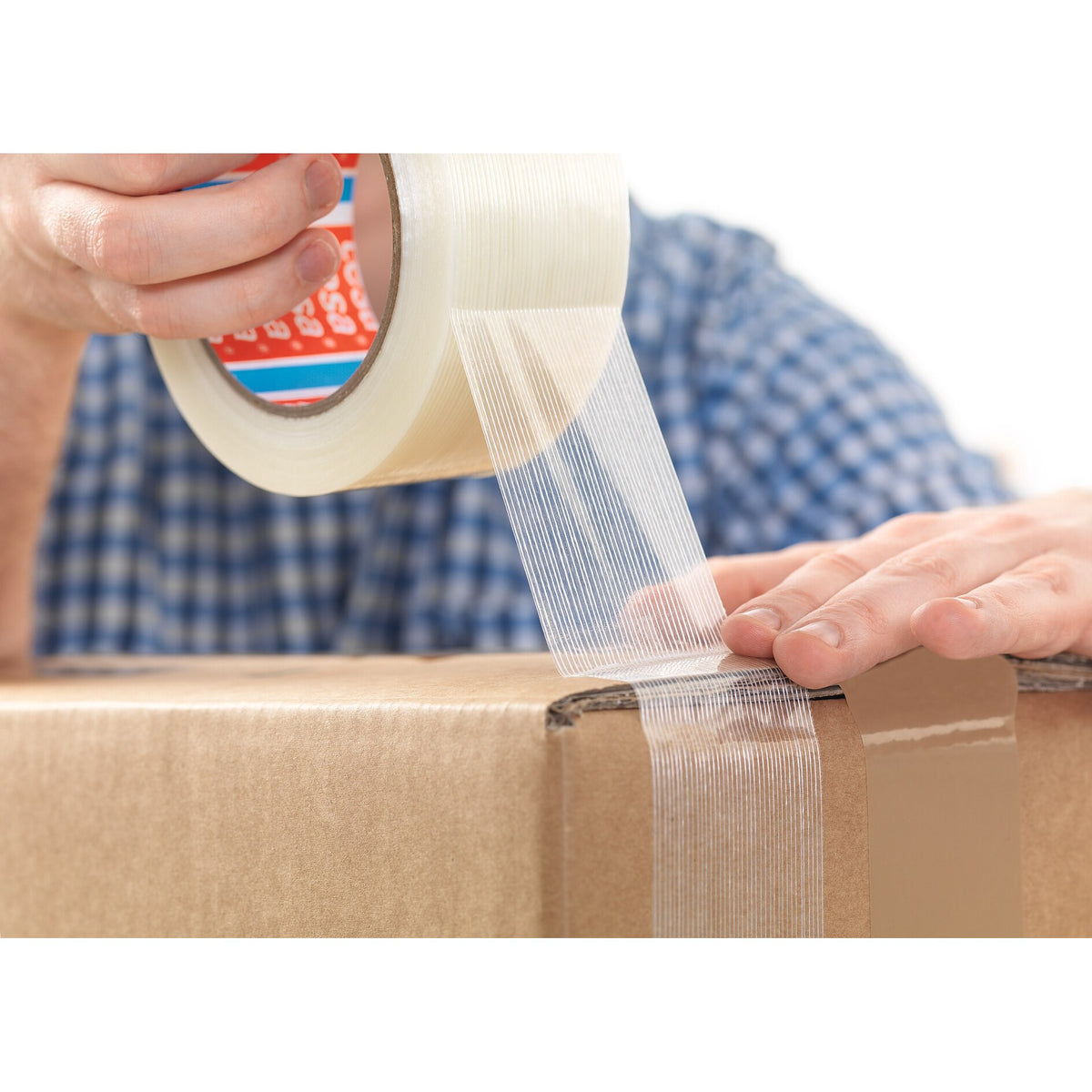 tesapack Ultra Resistant Filament Tape, White – Applications