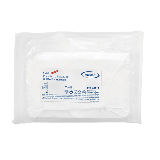MaiMed-BT-esterilizado 45x45, Rökochip, embalaje doble