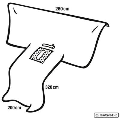 Conjunto abdomen/columna vertebral FD PP | Paquete (5 piezas)