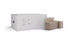 Papirhåndklær, V-fold, 23,5x21cm, brun, 20x250 ark | Eske (20 pakker)