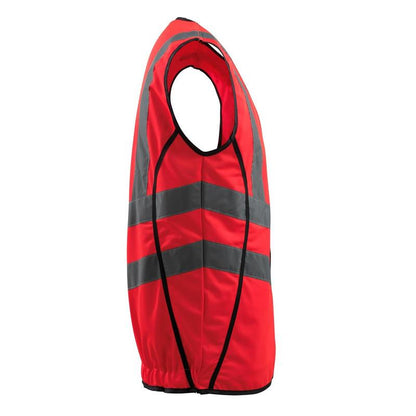 MASCOT® Wingate traffic vest, hi-vis red