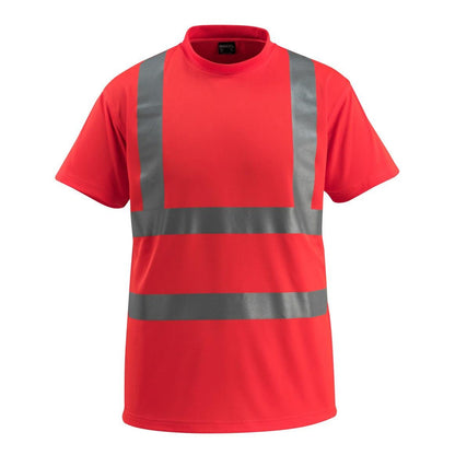 Camiseta MASCOT® Townsville, roja de alta visibilidad