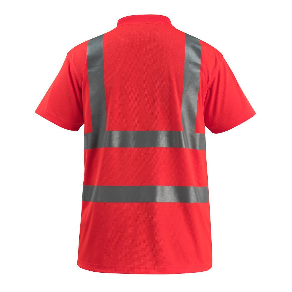 Camiseta MASCOT® Townsville, roja de alta visibilidad