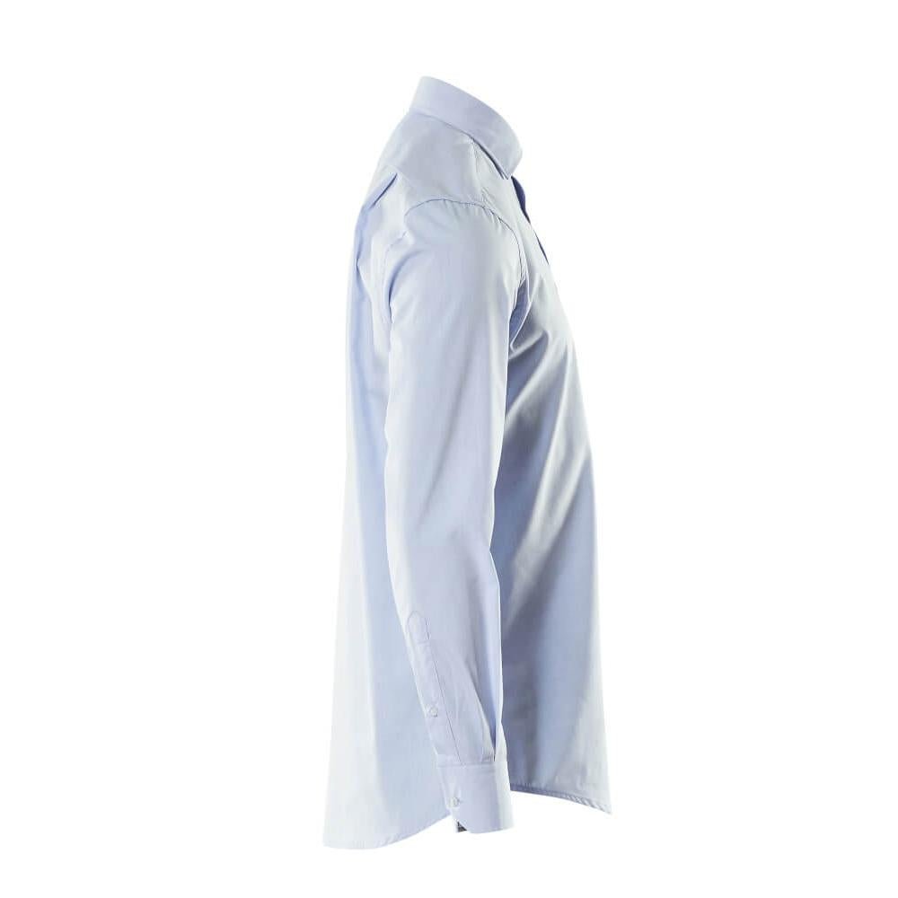Poplin shirt, modern fit, light blue