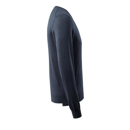 Jersey de punto jersey de punto con cuello redondo