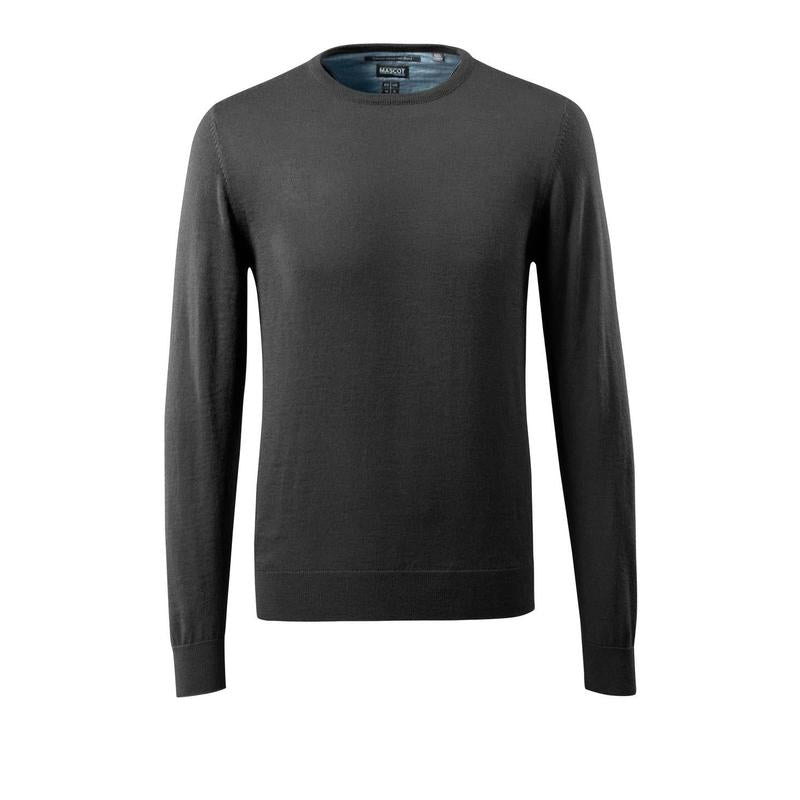 Jersey de punto jersey de punto con cuello redondo