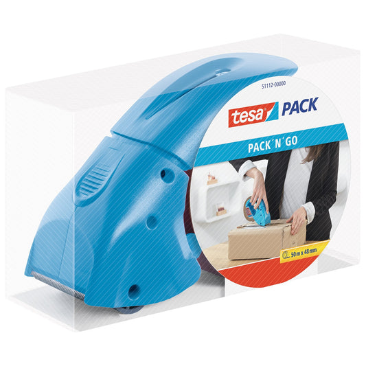 Desenrollador Tesapack «Pack' n' Go» azul