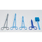 Pinza porta-bastones 24 cm, P66 azul | Paquete (66 piezas)
