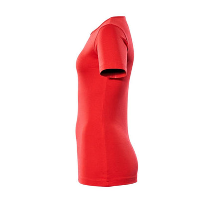 MASCOT® Arras camiseta para mujer, rojo tráfico