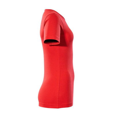 MASCOT® Arras camiseta para mujer, rojo tráfico