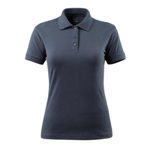 MASCOT® Grasse polo para mujer, negro-azul