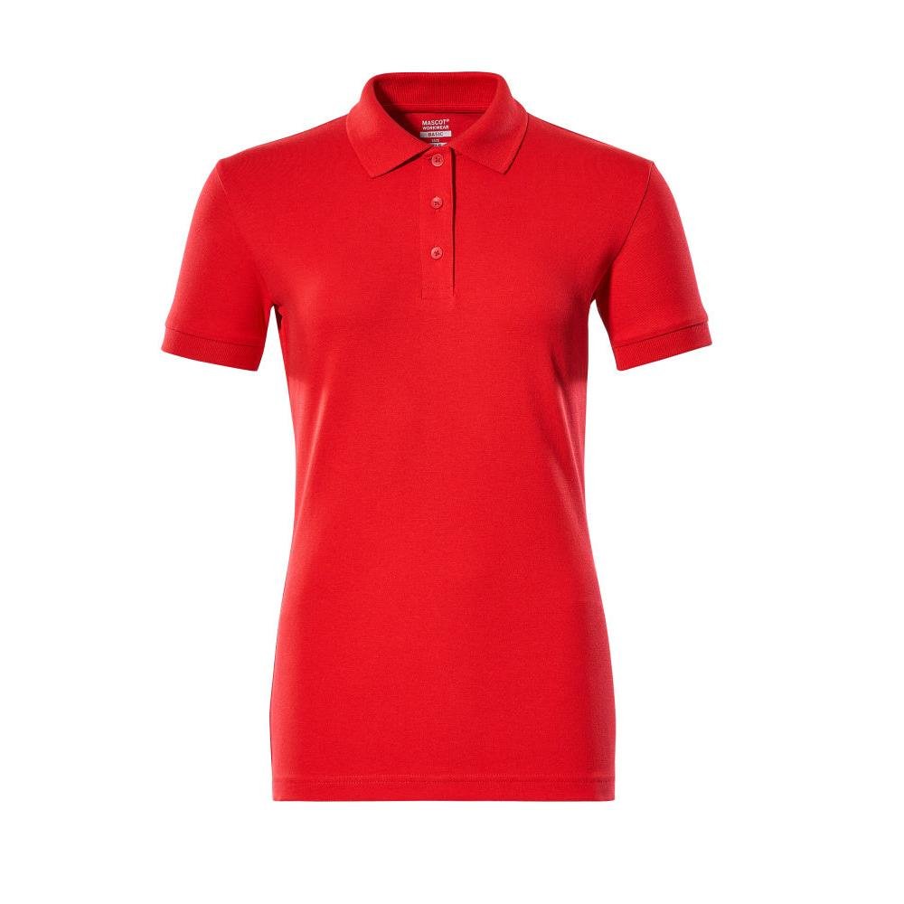 MASCOT® Grasse polo para mujer, rojo tráfico