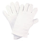 Guantes de punto de algodón NITRAS, blancos, punto de algodón OEKO-TEX | Paquete (12 pares)