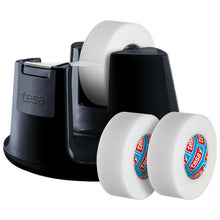 Despenal de mesa tesafilm compact + 3 rollos Invisible, negro