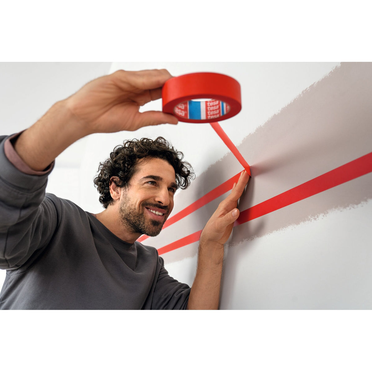 tesa Excellent Painter's Tape, Red – Applications