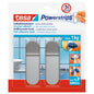 Ganchos tesa Powerstrips S de metal, blancos