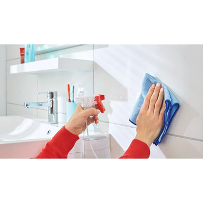 Ganchos tesa Powerstrips H de metal, cuadrados, blancos – Aplicación