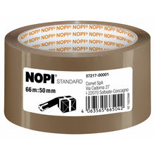 tesa NOPI STANDARD, 66 m x 50 mm, marrón