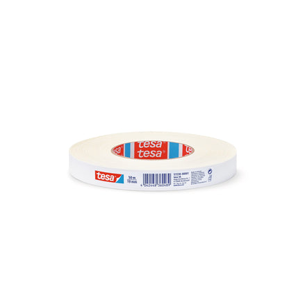 Cinta de tejido tesa 57230 «extra Power Perfect», 50 m x 19 mm, blanca