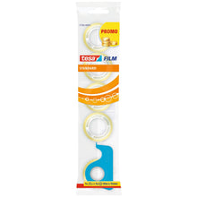 tesafilm Hand Dispenser + 5 Rolls of Standard, Transparent Tape