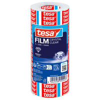 tesafilm CRYSTAL CLEAR, transparente, con claridad cristalina, 33 m x 19 mm