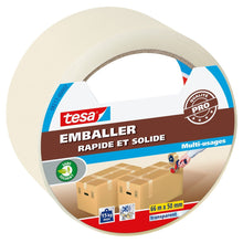 tesapack PP de bajo ruido, 66 m x 50 mm, transparente, FR