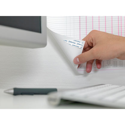 tesa Powerstrips Posterstrips, blancas, tamaño grande – Modo de empleo