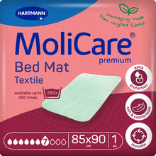 Artículo descatalogado: MoliCare Pr Colchoneta Tex 7T Flü 75x85 con alas | Paquete (10 piezas)