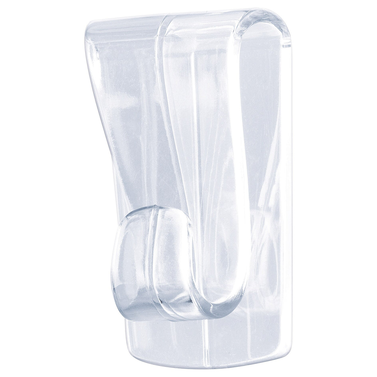 Ganchos tesa Powerstrips transparentes DECO, tamaño GRANDE