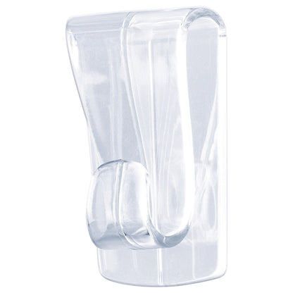 Ganchos tesa Powerstrips transparentes DECO, tamaño GRANDE