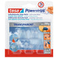 tesa Powerstrips DECO Hooks, SMALL, clear
