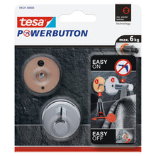 Ganchos de diseño tesa Powerbutton Universal Medium