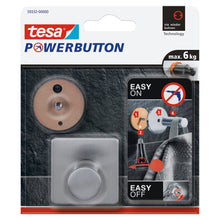 Ganchillo tesa Powerbutton Classic de forma cuadrada