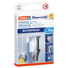 tesa Powerstrips Waterproof Strips, white
