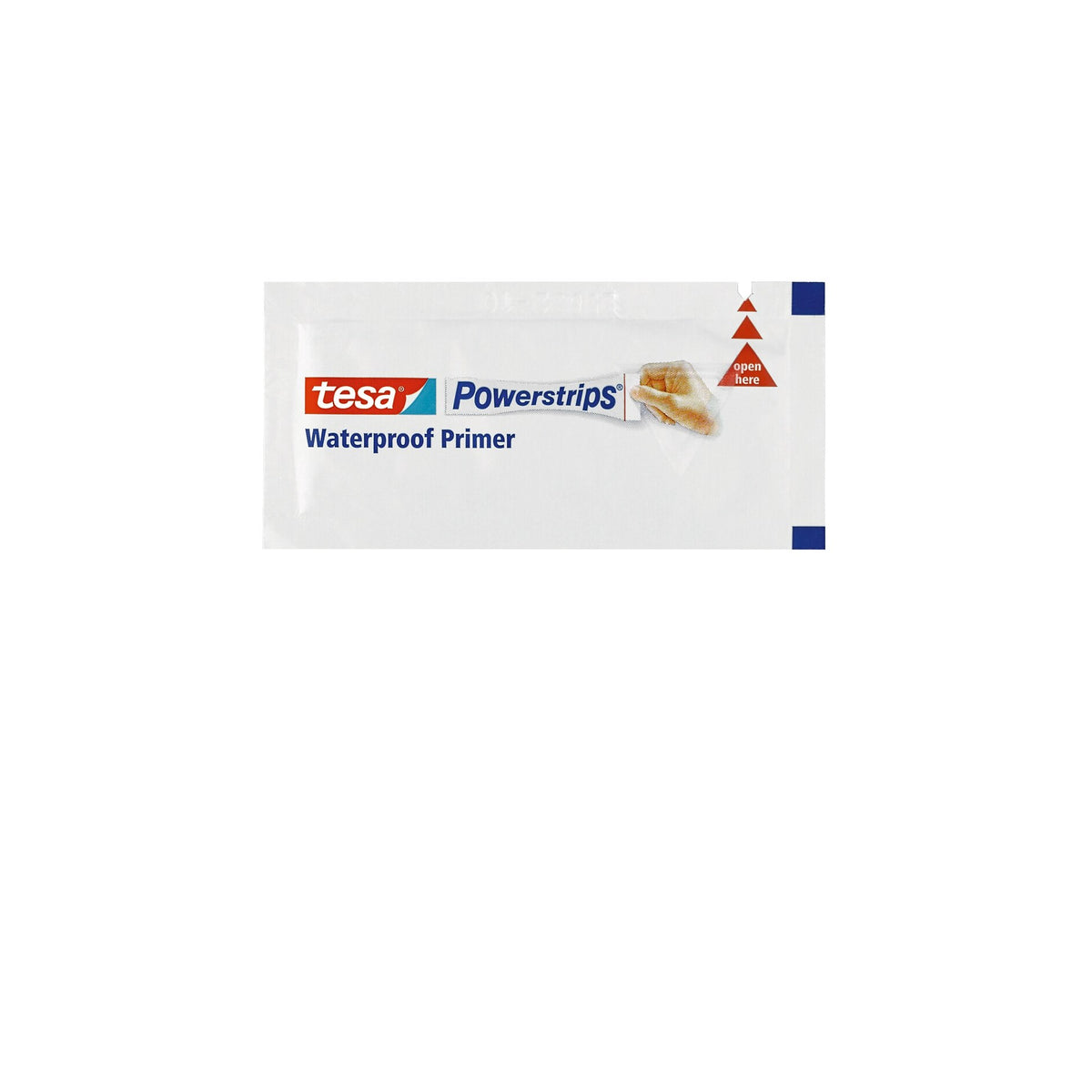 tesa Powerstrips Waterproof S Plastic Hooks, White