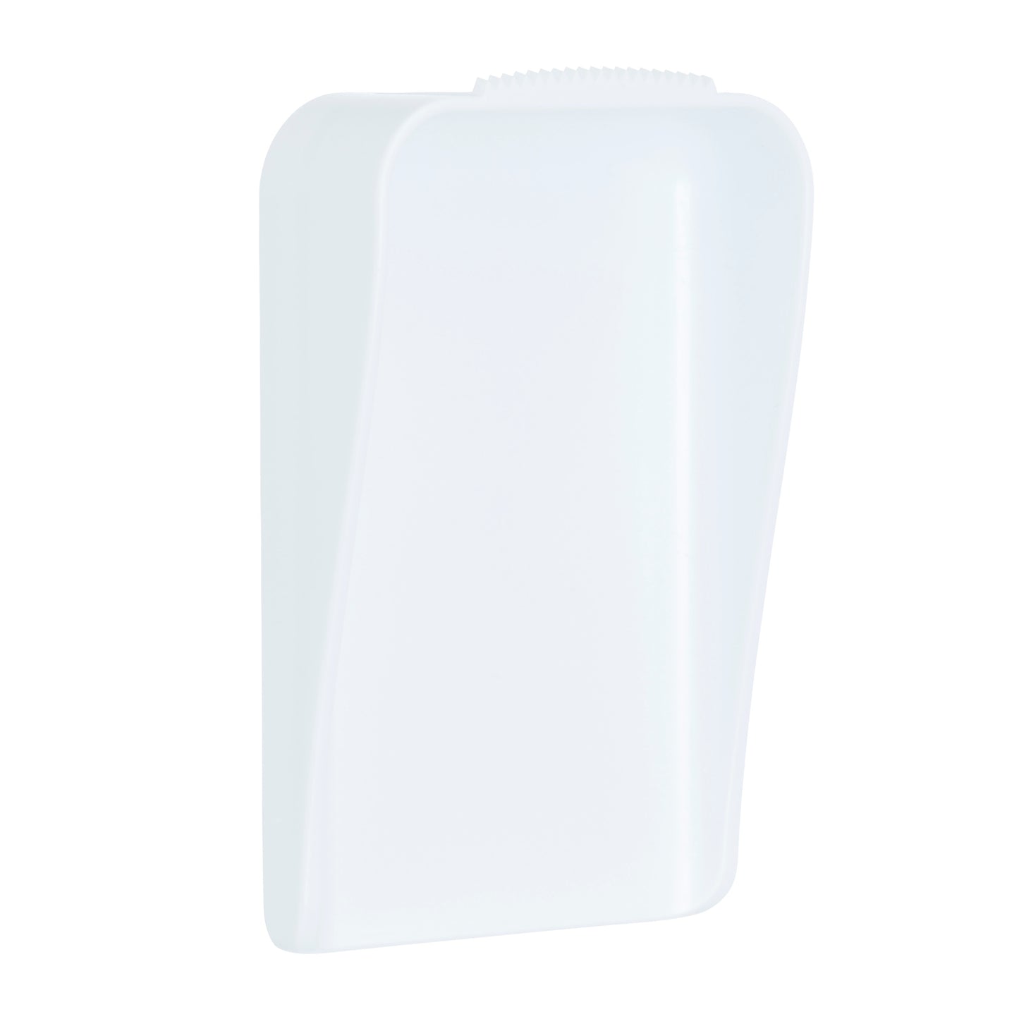 Der Command™ Leinwandaufhänger der 3M Deutschland GmbH ist ein weißer, rechteckiger Kunststoffbehälter mit abgerundeten Kanten und einer leicht gewölbten Vorderseite, der auf einem schlichten weißen Hintergrund abgebildet ist.