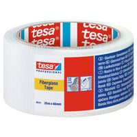 tesa Professional 60101 Fiberglass Fabric Tape, 25 m x 48 mm