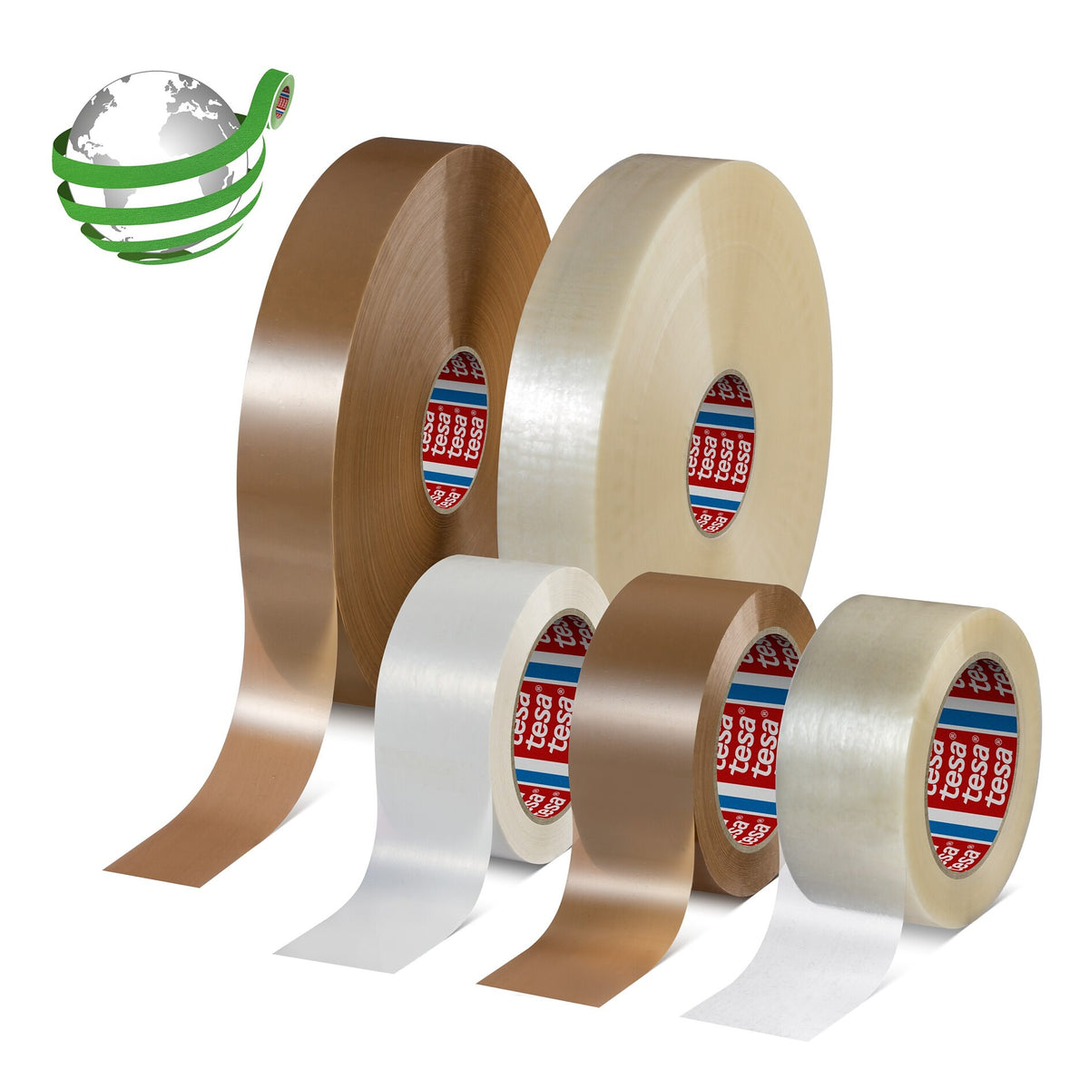 tesa 60418 Packaging Tape Made from Recycled Polyester, 132 m x 50 mm – Applications