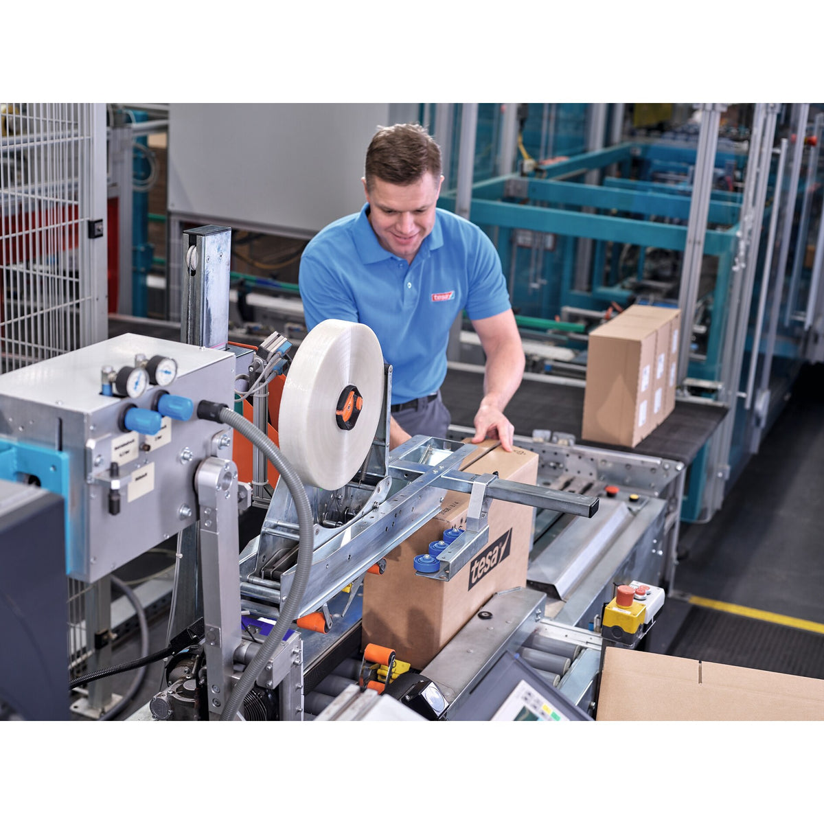 tesa 60418 Packaging Tape Made from Recycled Polyester, 132 m x 50 mm – Applications