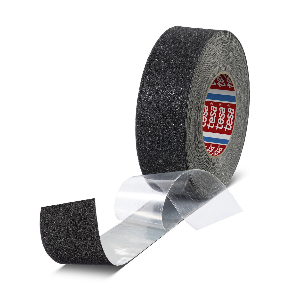 Cinta antideslizante tesa 60955, extremadamente flexible, 18 m x 50 mm, negra