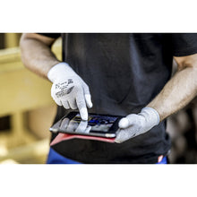 Guantes antiestáticos NITRAS, gris / blanco