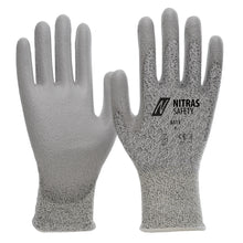 NITRAS cut protection gloves, gray